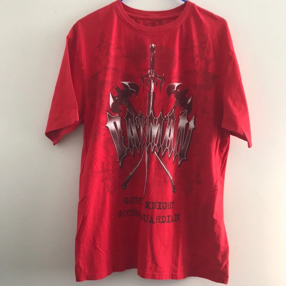 Lot 29, Men’s Size 2X Red Batman Graphic Tee